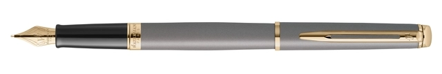 Een Vulpen Waterman Hémisphère Fashion Colors metallic grey GT fijn koop je bij Kwantinex