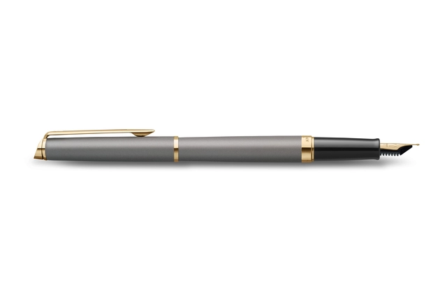 Een Vulpen Waterman Hémisphère Fashion Colors metallic grey GT fijn koop je bij Kwantinex