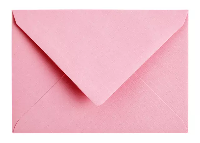 Een Envelop Papicolor C6 114x162mm babyroze koop je bij De Joma BV