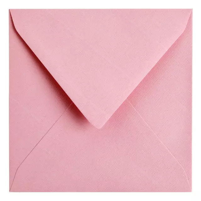 Een Envelop Papicolor 140x140mm babyroze koop je bij De Joma BV
