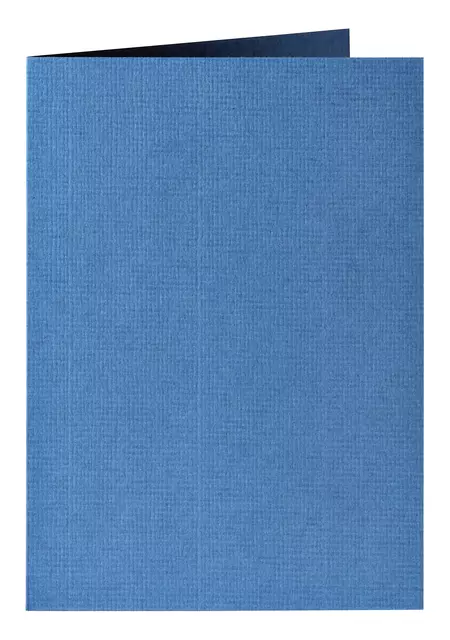 Een Correspondentiekaart Papicolor dubbel 105x148mm donkerblauw pak à 6 stuks koop je bij De Joma BV
