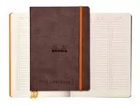 Een Bullet Journal Rhodia A5 60vel dots chocolade bruin koop je bij Sysdicom BV