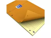 Een Cursusblok Oxford Orange Notepad A4+ lijn 4-gaats 160 pagina's 80gr oranje koop je bij De Joma BV