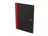 Een Notitieboek Oxford Black n' Red A4 96vel lijn koop je bij All Office Kuipers BV