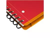 Een Spiraalblok Oxford International Organiserbook A4+ lijn koop je bij iPlusoffice