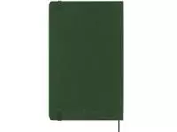 Een Notitieboek Moleskine large 130x210mm blanco hard cover myrtle green koop je bij De Joma BV