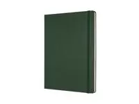 Notitieboek Moleskine XL 190x250mm lijn hard cover myrtle green