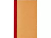 Een Kasboek 135x83mm 72blz 1 kolom oranje koop je bij Continu Kantoor