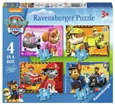 Een Puzzel Ravensburger Paw Patrol 4x puzzels 12+16+20+24 st koop je bij De Joma BV