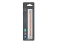 Een Balpen Parker Jotter XL Monochrome pink gold medium blister à 1 stuk koop je bij Kantorice office & business supplies