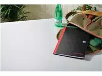 Een Notitieboek Oxford Black n' Red A4 96vel blanco koop je bij All Office Kuipers BV