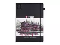 Een Schets-notitieboek Sakura A4 140gr 80vel wit koop je bij QuickOffice BV