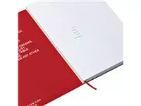 Een Notitieboek Octàgon DUNNO A5 135x200mm dots rood koop je bij De Joma BV