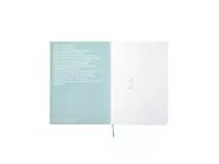 Een Notitieboek Octàgon CALM A5 135x200mm dots lichtblauw koop je bij QuickOffice BV