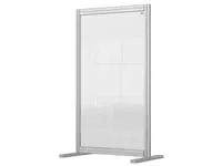 Een Bureauscherm Nobo Modulair transparant acryl 600x1000mm koop je bij QuickOffice BV