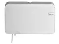 Een Toiletpapierdispenser QuartzLine Q2 duo wit 441002 koop je bij All Office Kuipers BV