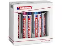 Een Viltstift edding 3000 rond 1.5-3mm set10 assorti koop je bij All Office Kuipers BV