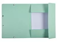 Een Elastomap Exacompta aquarel A4 3 klep 400gr groen koop je bij All Office Kuipers BV