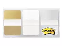 Een INDEXTABS POST-IT 686 25MMX38MM WIT GOUD ZILVER koop je bij All Office Kuipers BV