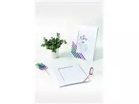 Een Fotoframe Folia 166x216mm karton wit koop je bij Romijn Office Supply