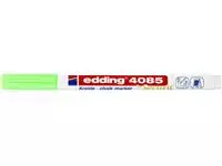 Een Krijtstift edding 4085 rond 1-2mm neon groen koop je bij "De Waal" Kantoor Efficiency