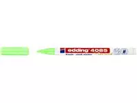 Krijtstift edding 4085 by Securit rond 1-2mm neon groen