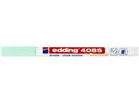 Krijtstift edding 4085 by Securit rond 1-2mm pastel groen