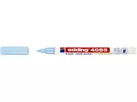 Krijtstift edding 4085 by Securit rond 1-2mm pastel blauw