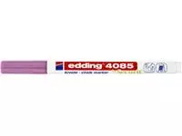 Een Krijtstift edding 4085 by Securit rond 1-2mm metallic roze koop je bij Den Otter Kantoorpartners B.V.