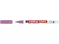 Krijtstift edding 4085 by Securit rond 1-2mm metallic roze