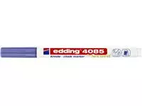 Krijtstift edding 4085 by Securit rond 1-2mm metallic violet