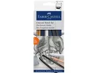 Een Houtskool Faber-Castell set 7-delig koop je bij Deska Alles voor Kantoor