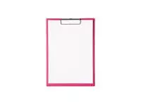 Klembord MAUL A4 staand PVC neon roze