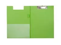 Een Klembordmap MAUL A4 staand met penlus PVC neon groen koop je bij Clippz! Office Supplies