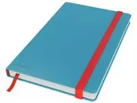 Een Notitieboek Leitz Cosy A5 160blz 100gr lijn blauw koop je bij De Joma BV
