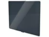 Een Glasbord Leitz Cosy magnetisch 600x400mm grijs koop je bij Friese Schrijfkamer