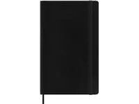 Een Agenda 2024 Moleskine 12M Planner Weekly 7dag/1pagina large 130x210mm soft cover black koop je bij Draais.com