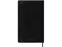 Een Agenda 2024 Moleskine 12M Planner Weekly 7dag/1pagina large 130x210mm soft cover black koop je bij Draais.com