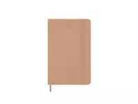 Een Agenda 2024 Moleskine 12M Planner Weekly 7dag/1pagina pocket 90x140mm hard cover sand brown koop je bij Draais.com