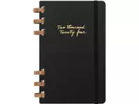 Een Life planner 2024 Moleskine 7dag/2pagina's large 150x210m hard cover ringen black koop je bij Sysdicom BV