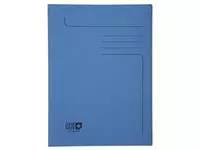 Een Dossiermap Exacompta Clean'Safe 2-kleppen blauw koop je bij All Office Kuipers BV