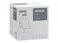 Een Toiletpapier Katrin Plus System 2-laags 800vel 36rollen wit koop je bij De Joma BV