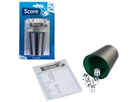 Een Spel dobbelset en scoreblok koop je bij Clippz! Office Supplies