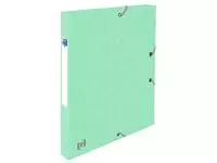 Een Elastobox Oxford Top File+ A4 25mm pastel assorti 4 stuks koop je bij Kantorice office & business supplies