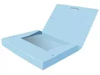 Een Elastobox Oxford Top File+ A4 40mm pastel assorti koop je bij De Joma BV
