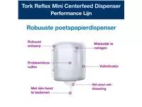 Een Dispenser Tork Reflex centrefeed wit 473190 koop je bij All Office Kuipers BV