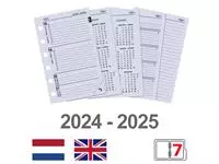 Organizer Kalpa Pocket inclusief agenda 2024-2025 7dagen/2pagina's keta zwart