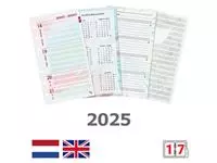 Een Agendavulling 2025 Kalpa Personal bloemen 7dagen/2pagina's koop je bij Kantoorboekhandel Van Atten