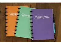 Een Carnet de notes Correctbook A5 ligné 40 pages Petunia Purple koop je bij QuickOffice BV