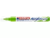 Een Acrylmarker edding e-5100 medium geelgroen koop je bij Kantorice office & business supplies